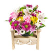 Slice of Nature Garden Chair - Mixed Flower and Chair Gift Set - Connecticut Delivery