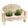 Succulent Greenhouse Garden Bench - Connecticut Delivery