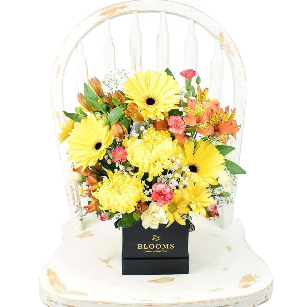 Sunrise Mixed Floral Arrangement - Flower Gift - Connecticut Delivery