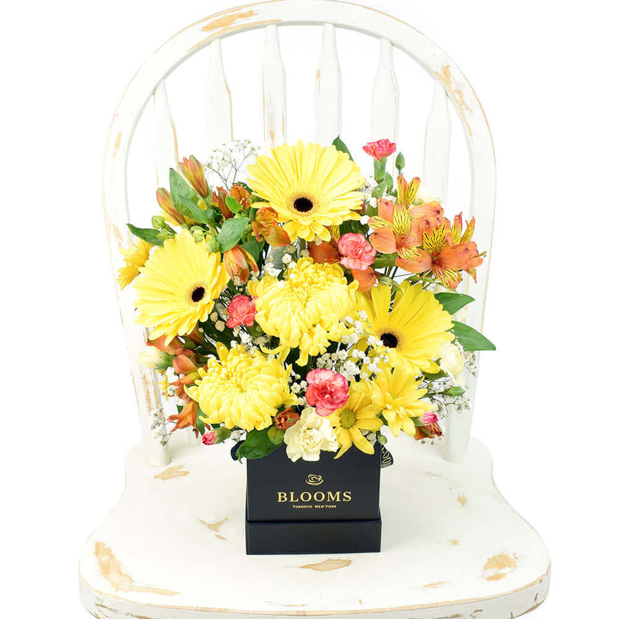 Sunrise Mixed Floral Arrangement - Flower Gift - Connecticut Delivery