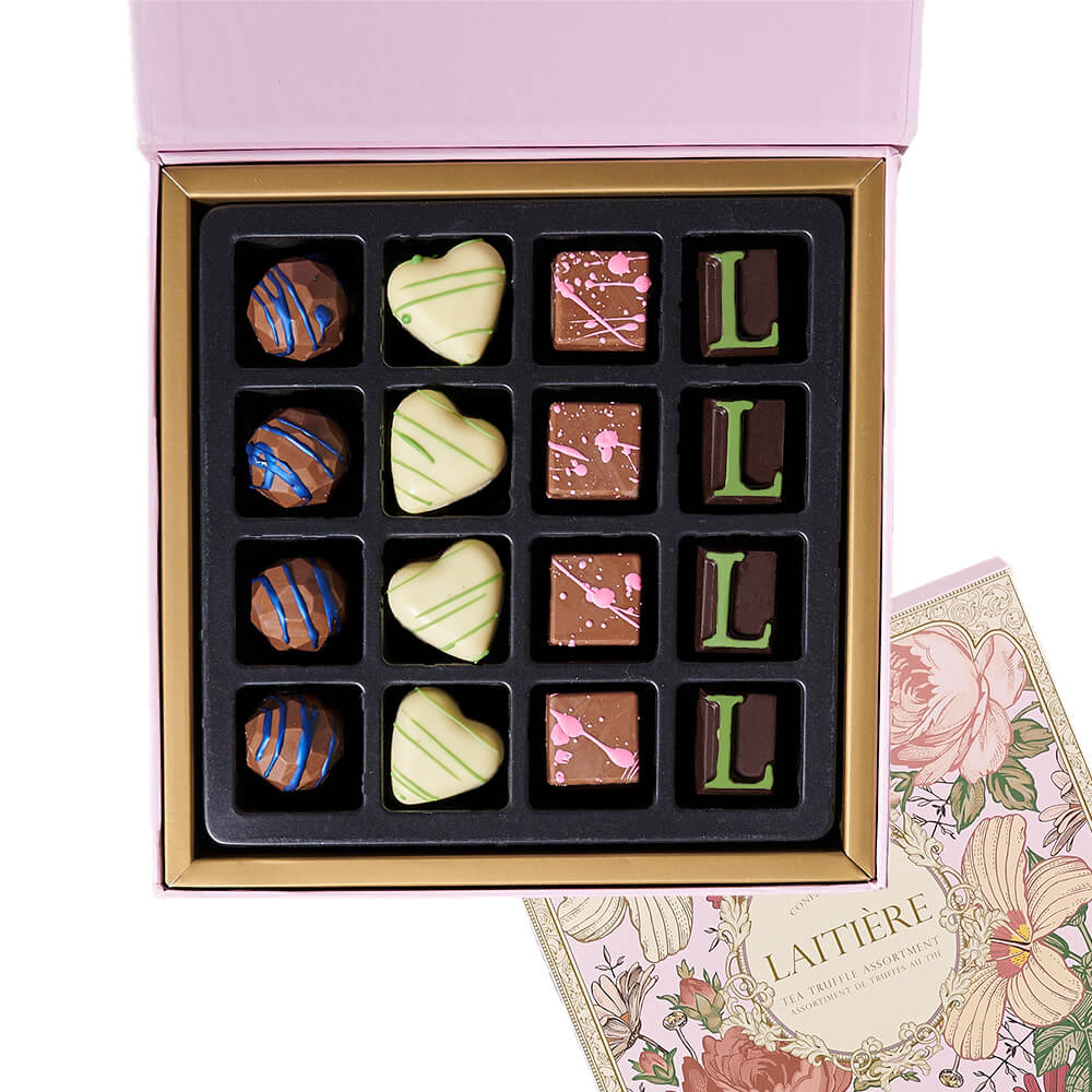 Luxury Gourmet Vanilla Chai and Earl Grey Gift Box – how the gift is presented
