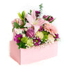 Think of Pink Box Arrangement - Connecticut Delivery