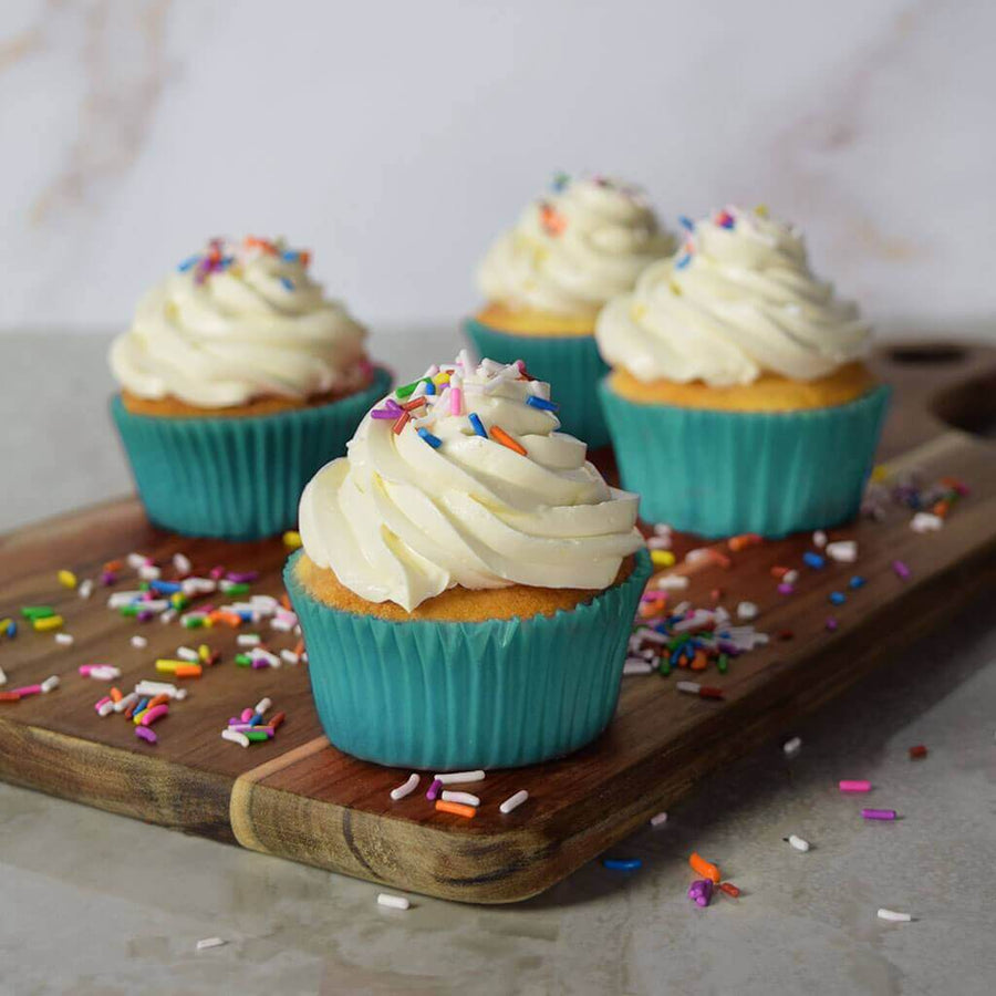 Vanilla Cupcakes With Sprinkles. Connecticut Delivery