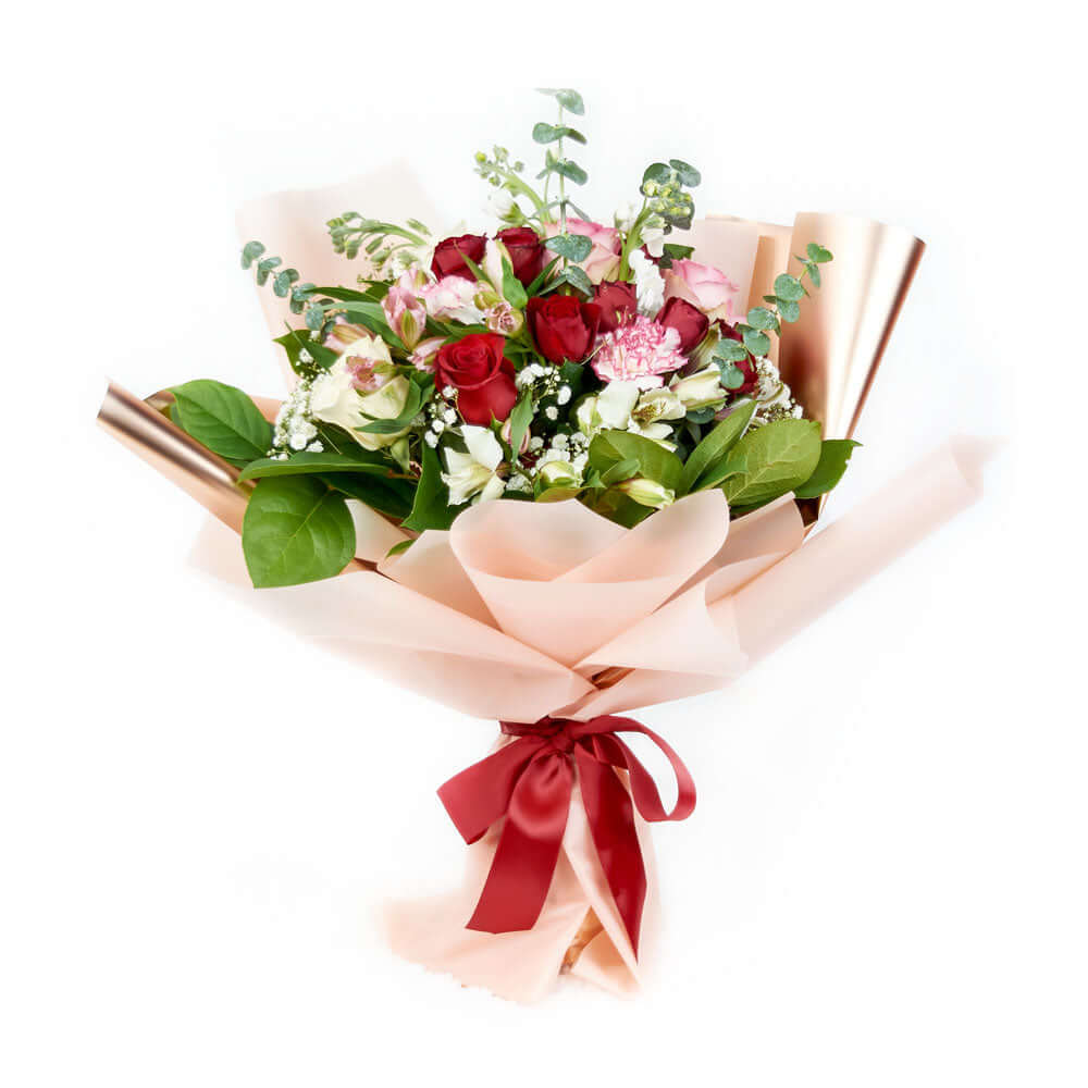 Vintage Elegance Mixed Bouquet - Connecticut Delivery