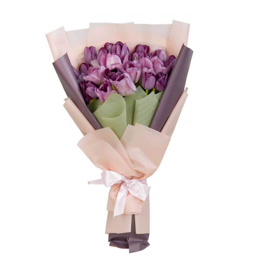Blooming Spring Tulip Bouquet from Connecticut Blooms - Floral Gift - Connecticut Delivery.